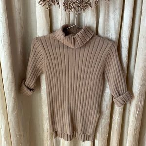 Boutique • Turtleneck Hi-Low Dress